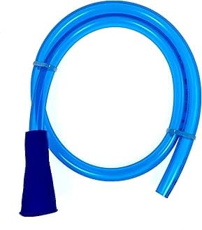 W4 Fill Up Hose Blue - Water Container Filler Tube with Tap Connector – 1 Meter Hose for Easy Water Filling, No Backache, Fits Most Tap Sizes, Durable and Convenient