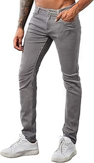 Men's Skinny Slim Fit Stretch Comfy Fashion Denim Jeans Pants