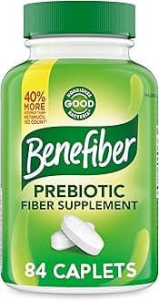 BenefiberPrebiotic Fiber Supplement Caplets, 84 Count