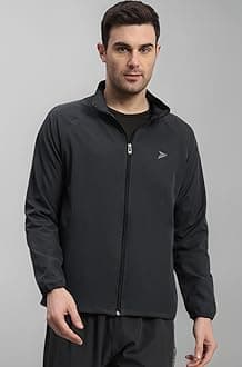FITINC NS Jacket for Men with Two Closer Zipper Pockets - Sports and Casual Wear