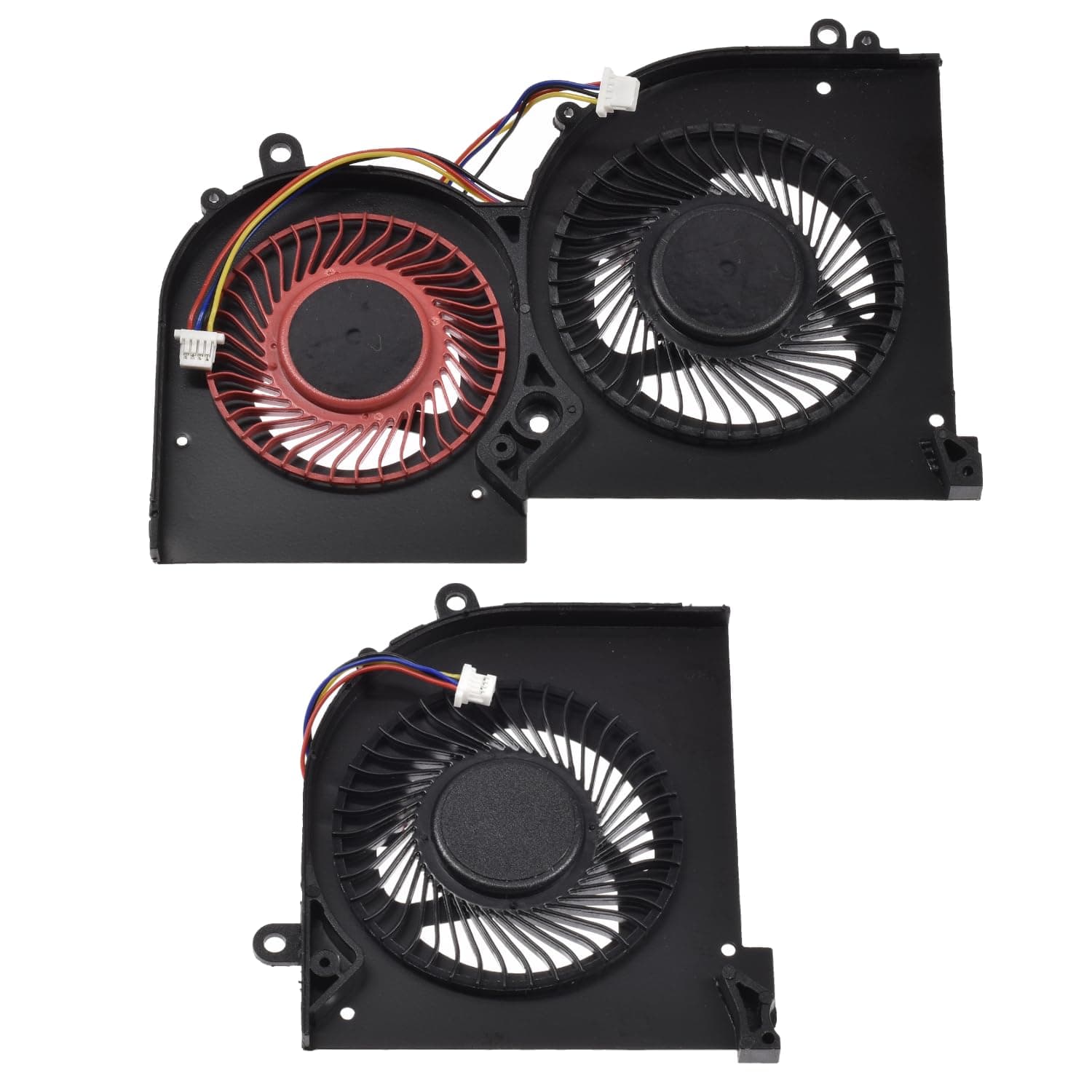 Replacement CPU & GPU Cooling Fan compatible with MSI GS65 Stealth Thin 8RE, 8RF | P65 Creator 8RD, 8RE, 8RF | WS65 8SK, 8SL