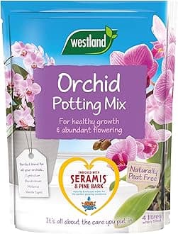 Westland Potting Compost Mix and Enriched with Seramis, Brown, 4 Litre