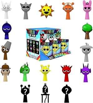 JIENSA Sprunki Action Figures Mystery Box, Sprunki Mystery Box (10 Pack)