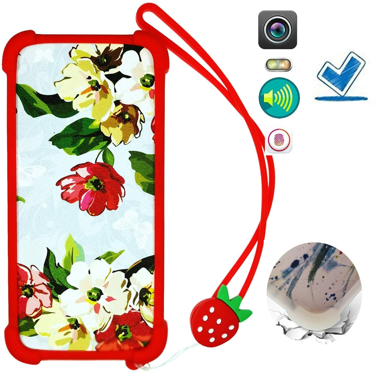 Case for Iswag Switch Case Silicone border + PC hard backplane Cover HHD