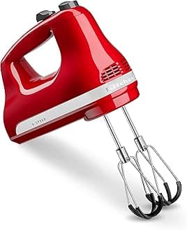 KitchenAid 6 Speed Hand Mixer with Flex Edge Beaters - KHM6118