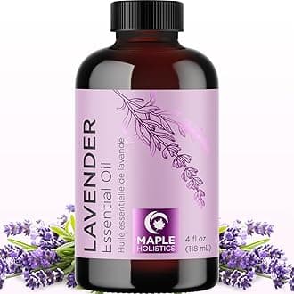 Pure Lavender Essential Oil 4oz - Relaxing Lavender Oil Essential Oil for Diffuser Aromatherapy Sleep and Mood - Pure Lavender Oil for Hair Skin and Nails Plus Calming Aromatherapy Oil for Diffuser