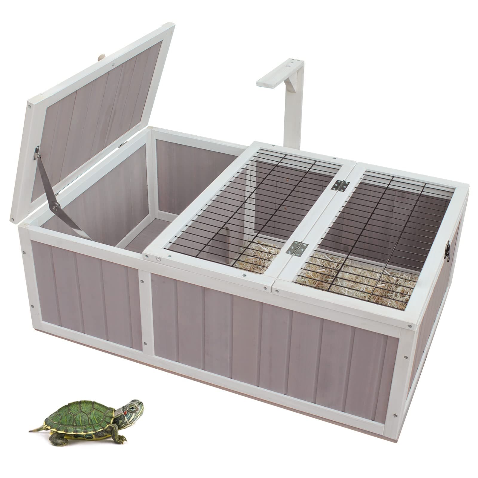 Tortoise Habitat Reptile Boxwo Story