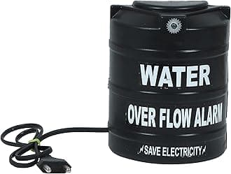 Digiway Water Overflow Alarm and Sensor, with Voice Sound, Water Tank Alarm(Black)