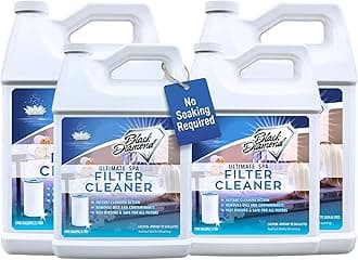 Ultimate Spa & Pool Filter Cleaner Spray, Professional Strength Fast Acting No Soak Hot Tub, Cartridge & Sand Filter Cleaning, Removes Body Oils, Sunscreen, Grease & Organic Build-Up (4 gallons)