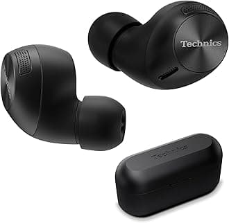 HiFi True Wireless Multipoint Bluetooth Earbuds II, Active Noise Cancelling, 3 Device MultiPoint Connectivity, Impressive Call Quality, LDAC Compatible, EAH-AZ40M2-K (Black)