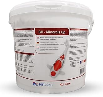 NT Labs Koi Care GH Minerals Up, Increases General Hardness of Pond Water, Maintains Pond Water Quality, Provides the Optimal Habitat for Your Fish and Other Pond Life, 5kg