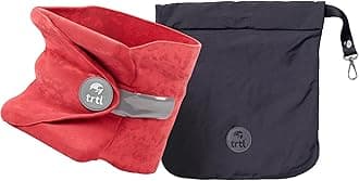 trtl Pillow - Scientifically Proven, Super Soft Neck Support Travel Pillow for Airplanes - Lightweight and Machine Washable - Ergonomic Design for Traveling on Flights, Cars, and Trains - Coral