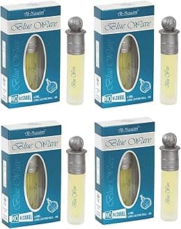 Blue Wave Attar (6 ml Each) - Pack of 4