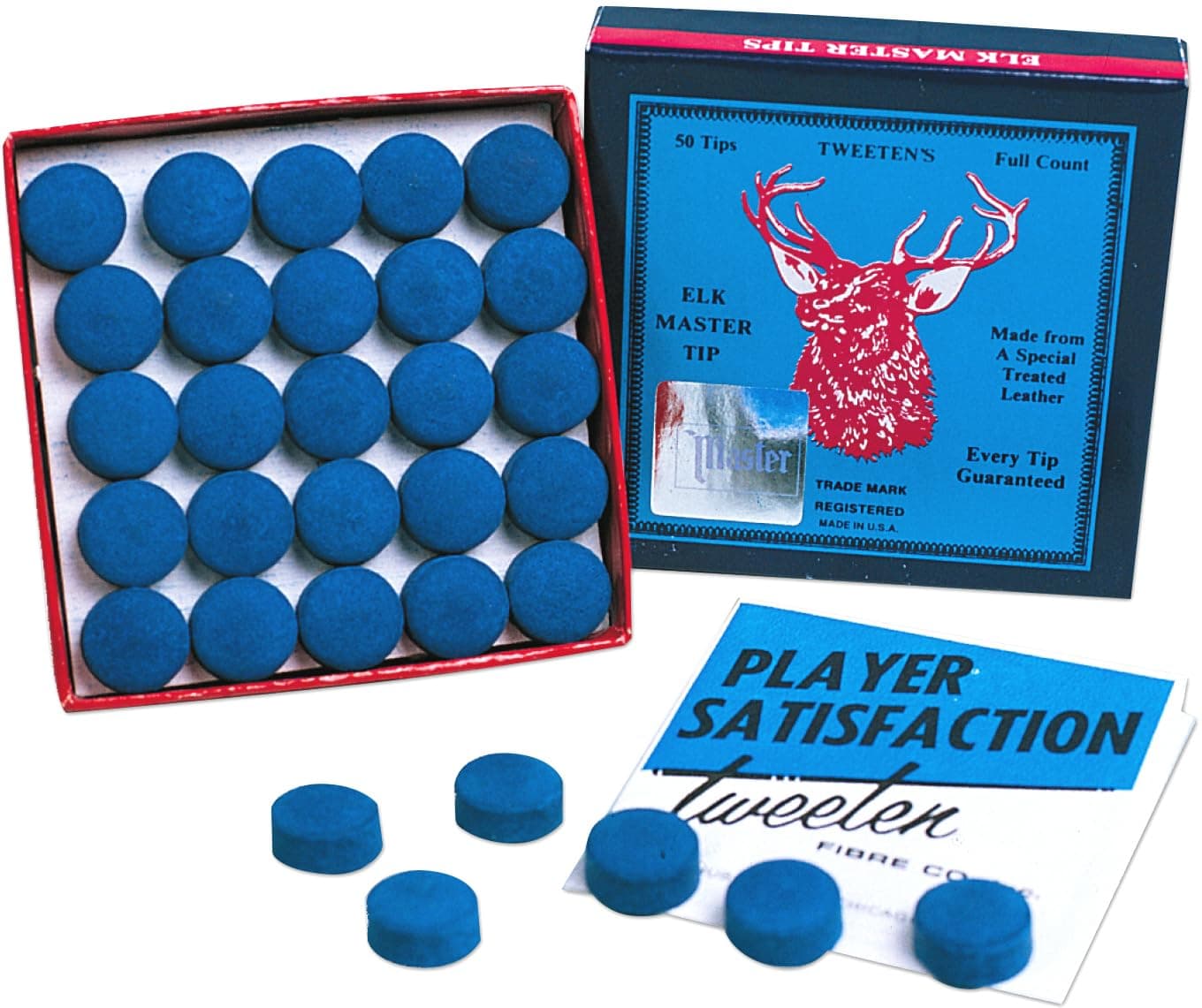 ELK MASTER CUE TIPS QUANTITIES.**