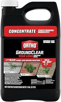 Ortho GroundClear Year Long Vegetation Killer1 Concentrate, Kills Weeds and Grasses, Prevents Unwanted Weeds and Grasses for up to 1 Year, 1 gal.