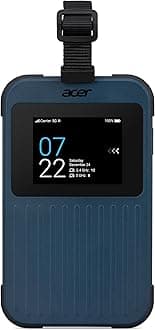 Acer Connect Enduro M3 WiFi Router with Sim 5G, Mobile Hotspot, Router WiFi 6 Dual Band, Octa Core 2.4 GHz, Display 2.4 Inch, NanoSim, USB 3.0 TypeC, MIL-STD-810H Certificate, IP54 Protection