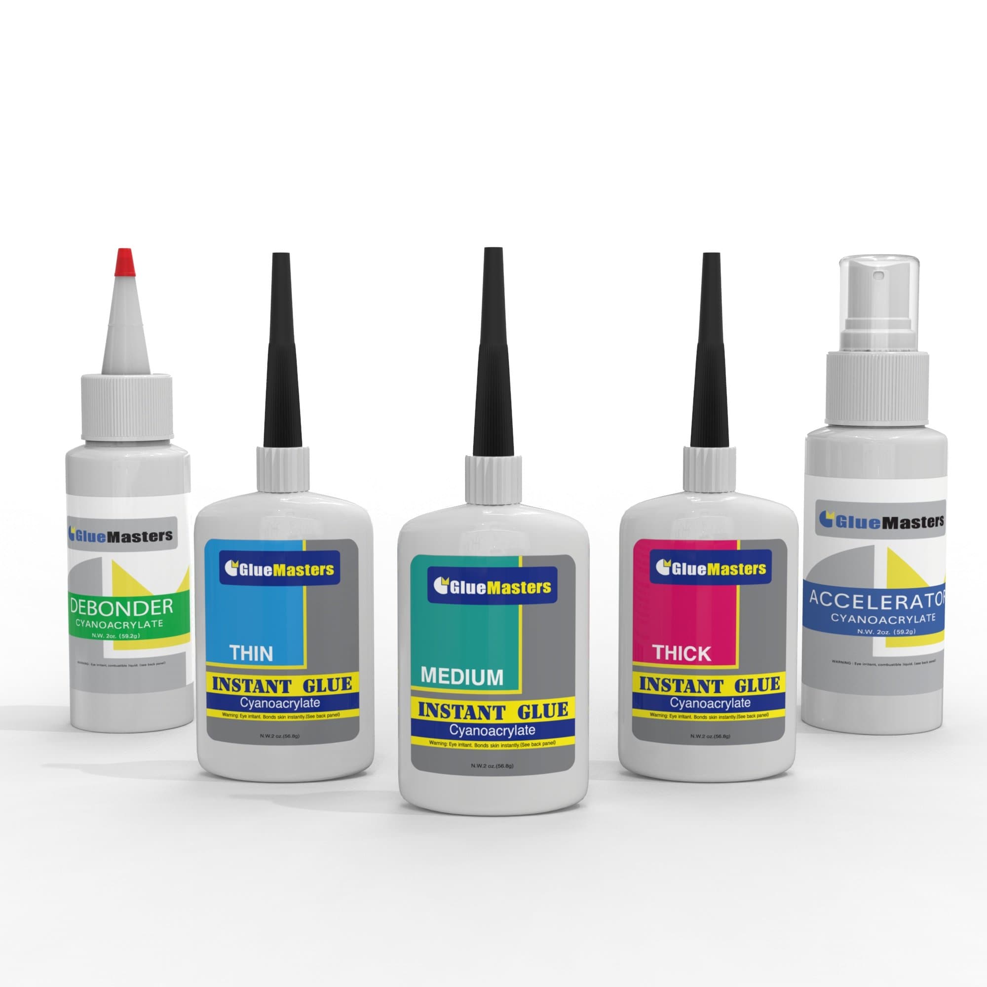 Cyanoacrylate KIT - 2oz Variable Viscosity with Accelerator (2 OZ KIT)