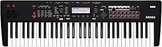 Korg KROSS2 61-Key Synthesizer Workstation (Super Matt Black)