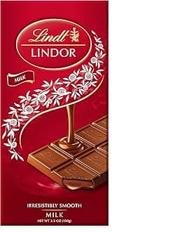 Lindor Milk Chocolate Bar -100 Gm - Pack Of 1