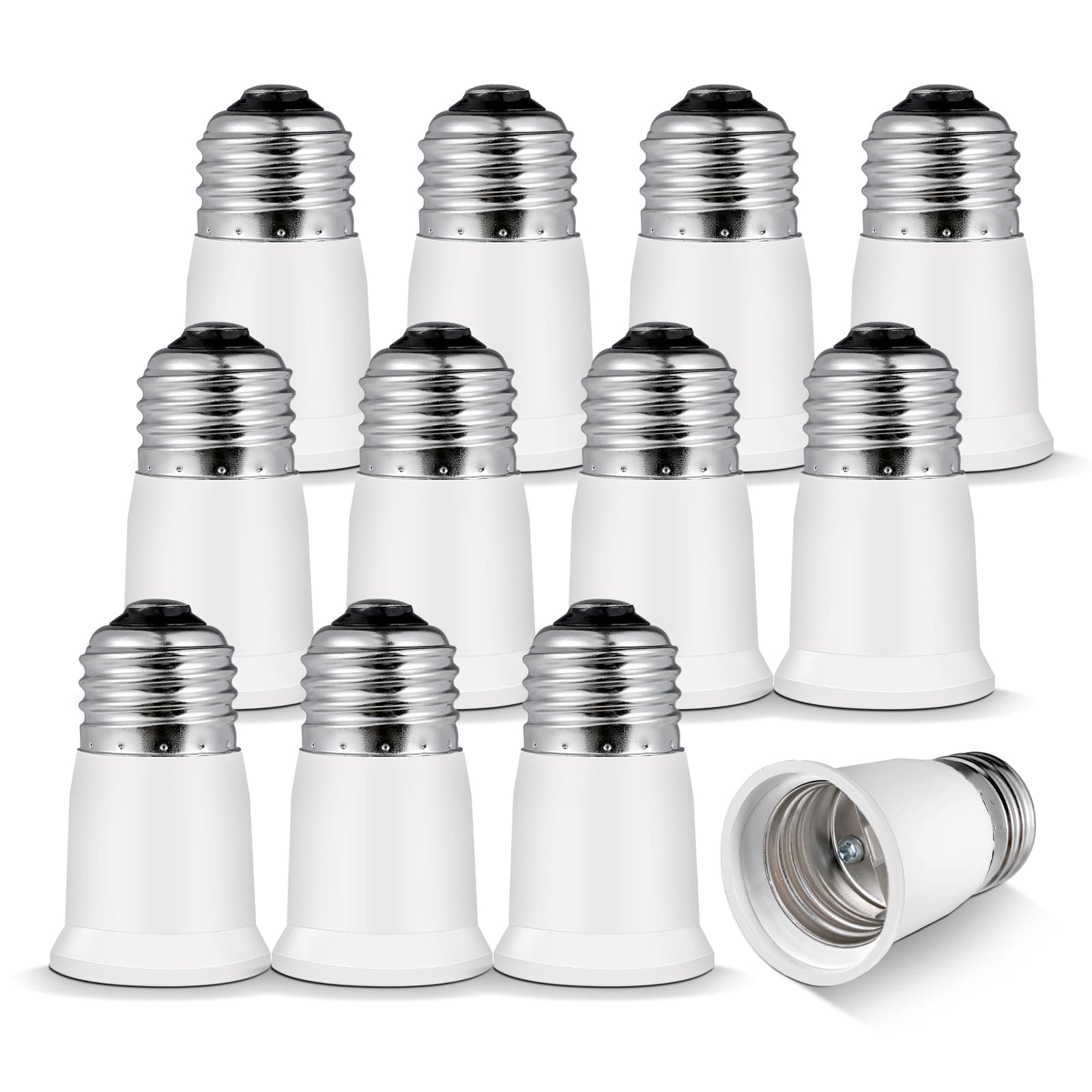 SpiritLED E26 to E26 Socket Extender,E26/E27 to E26/E27 Lamp Holder Adapter VG81