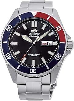 Orient RA-AA0912B19B Kanno Analog Automatic Sports Watch for Men, 43 mm Case Size, Silver/Black