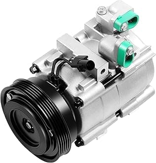 ECCPP AC Compressor with Clutch fit for Hyundai Santa Fe for Kia Magentis Optima 2.4L 1999-2008 Fast Cooling Air Conditioning Compressor