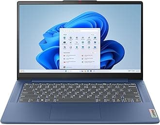 Lenovo IdeaPad Slim 3 | 14 inch Full HD Laptop | Intel Core i5-12450H| 16GB RAM | 512GB SSD |Windows 11 Home | Abyss Blue