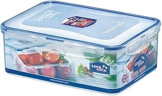 LocknLock Rectangular Food Container, Transparent, 2.6L, Hpl826