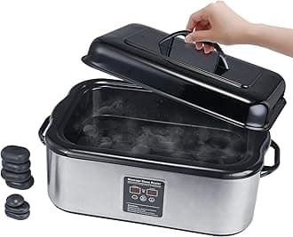 Master Massage 18 Quart Hot Massage Stone Heater Warmer Heating Device, 1count, Black