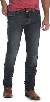 Wrangler Men's Retro Slim Fit Straight Leg Jean Jeans