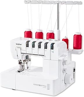 CV3550 Overlock Sewing Machine, White