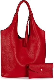 Slouchy Hobo Bags for Women Soft Designer Shoulder Purses Ladies Top Handle Handbag