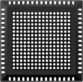 Drain Hair Catcher,Shower Drain Cover Hair Catcher Shower Drain Strainer for Bathroom Floor,Square Shower Hair Drain Catcher to Keep Away from Clogged Drain (Matte Black, 4 inch)