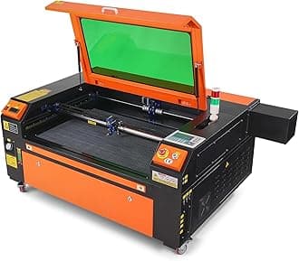 VEVOR 100W CO2 Laser Engraver, 24 x 35 in, 19.7 IPS Laser Cutter Machine with 2-Way Pass Air Assist, Compatible with LightBurn, CorelDRAW, AutoCAD, Windows, Mac OS, Linux, for Wood Acrylic Fabric More