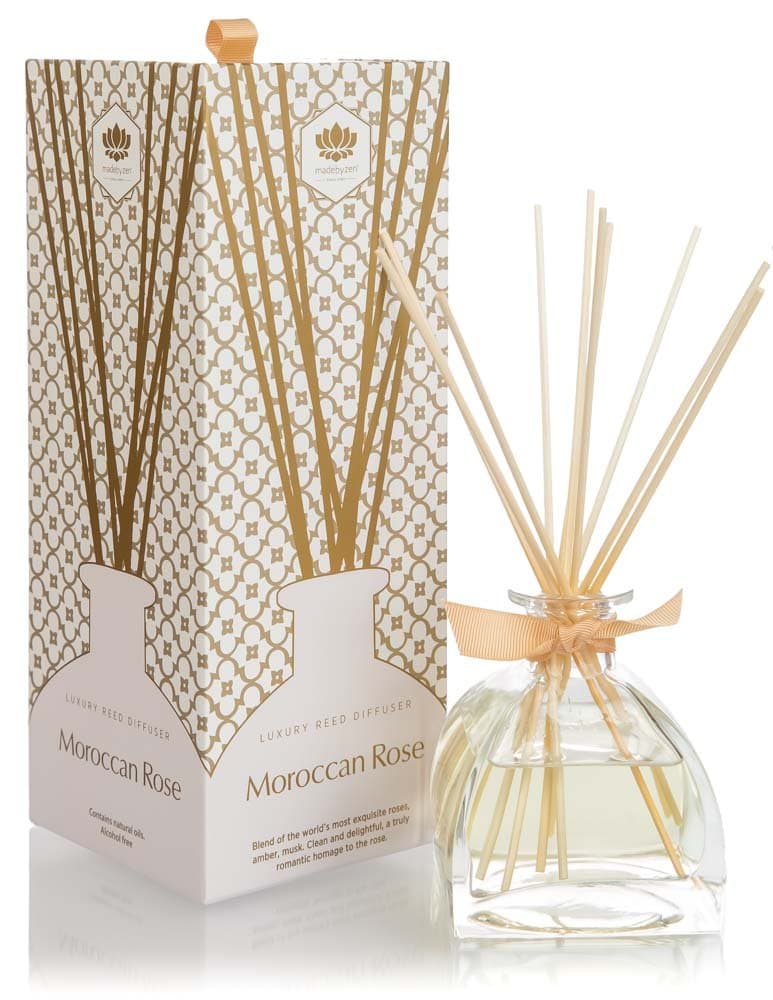 Reed Diffuser - Morrocan Rose - Made by Zen