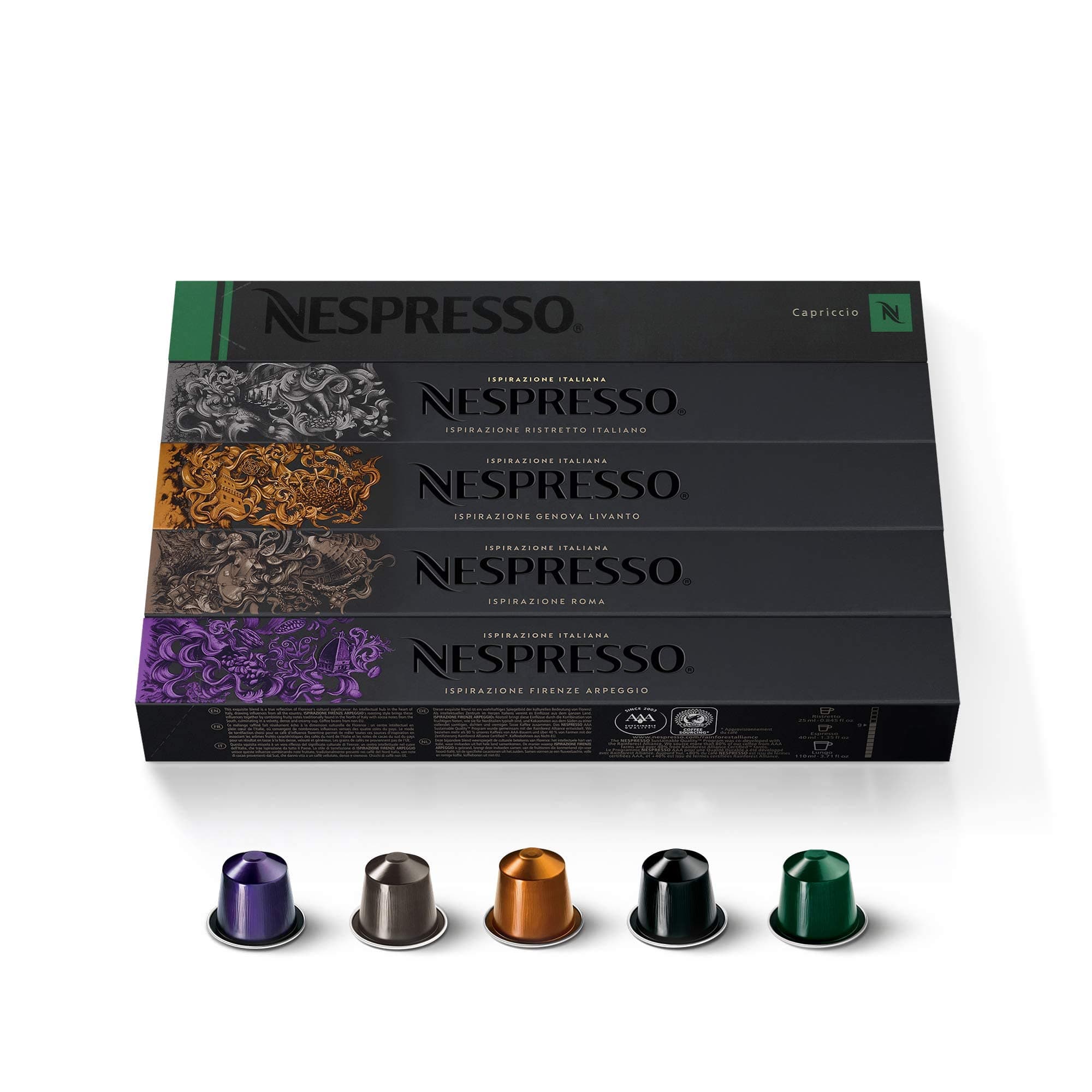 Nespresso pods Mixed  50 pack