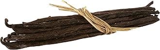 10 Vanilla Beans - Whole Gourmet Grade A Pods for Baking, Homemade Extract, Brewing, Coffee, Cooking - Tahitian