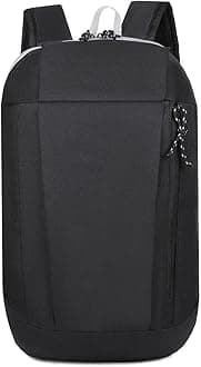 Water Outdoor Backpack Laptop Bag Specification Travel Laptop Backpack Folding Backpack (Black, One Size)