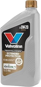 Extended Protection Full Synthetic Motor Oil SAE 0W-20 1 QT