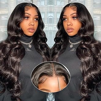 Wear And Go Glueless Wigs Human Hair Pre Plucked Pre Cut For Beginners Body Wave Lace Front Wigs Human Hair 5x5 HD Lace Closure Wig Human Hair Wigs For Women 24 inch