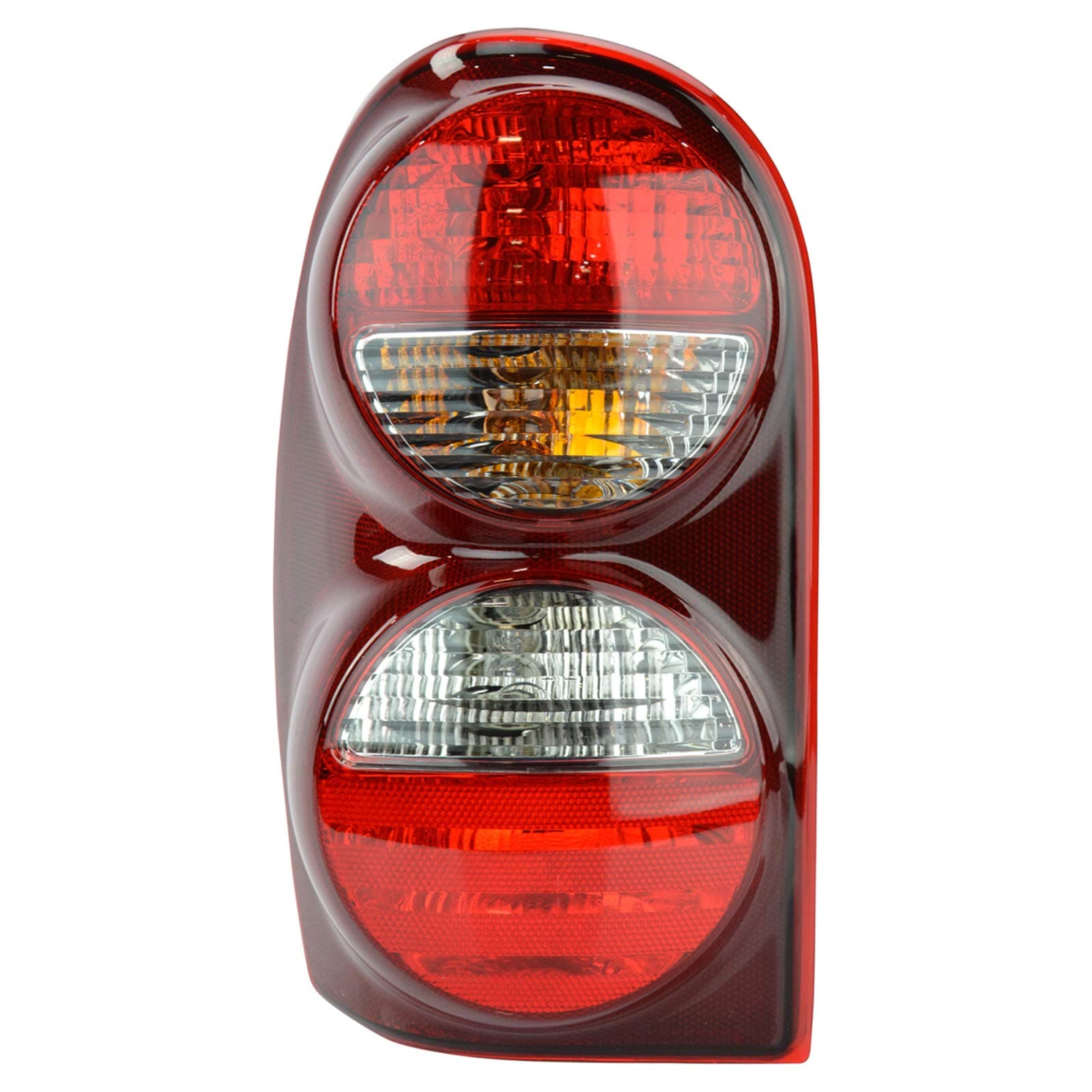 Left Rear Tail Light Assembly Drivers Side Compatible with 2005-2007 Jeep Liberty CH2800158