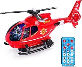 ele ELEOPTION Airplane Toy Infrared Remote Control Plane Toys Helicopter with...