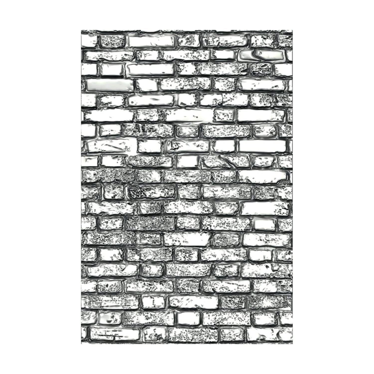 3-D Texture Fades Embossing Folder Mini Brickwork by Tim Holtz, 665462