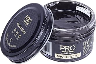 Shoe Cream Polish - 45 ML | Natural Waxes Formula for Leather Shoes | Enriched with Carnauba & Bees Wax | Long-Lasting Shine | Leather Shoe Cream Polish