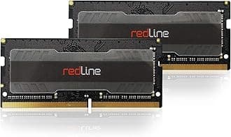 MushkinRedline Notebook – DDR4 Gaming Laptop DRAM – 64GB (2x32GB) SODIMM Memory Kit – 2933MHz (PC4-23400) CL-21 – 260-pin 1.2V RAM – Dual-Channel – Low-Voltage – (MRA4S293MMMF32GX2)