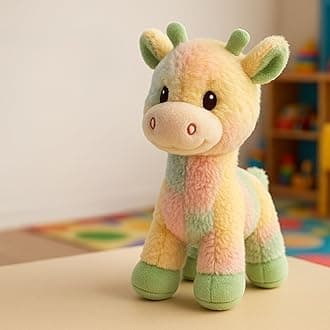Storio Soft Plush Giraffe Toy for Kids | Ultra-Soft Cuddly Stuffed Animal for Babies, Toddlers & Children | Cute Hugging Toy for Boys & Girls | Washable & Safe | Birthday Gift for 1-6 Year Old