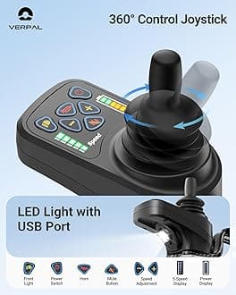 Lightweight Carbon Fiber Electric Wheelchairs for Adults, Only 31.5lbs, Extra-Wide Seat, Portable Power Wheelchair 400W Dual Motor, Long Range All Terrain Portable Airline Approved (Black)