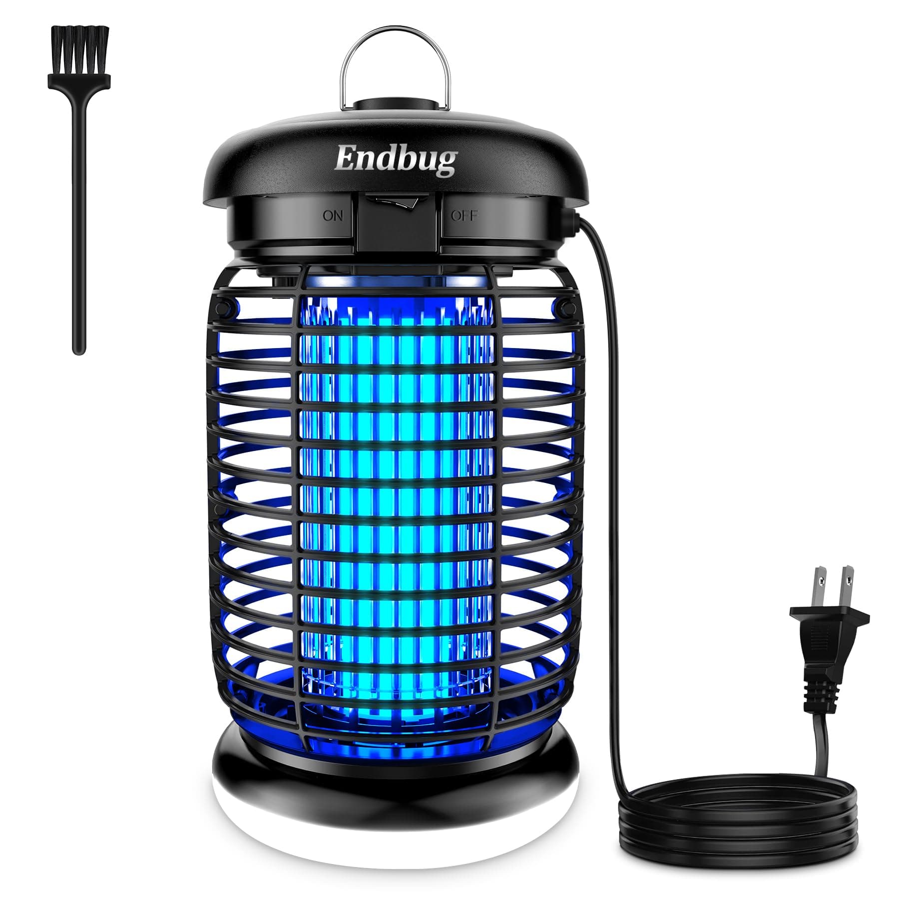 - Endbug Bug Zapper, Bug Zapper Outdoor Indoor with LED Light, Electric Mosquito Zapper Fly Zapper, Waterproof Mosquito Killer Insect Zapper Fly Trap for Outside Patio Garden Backyard Home