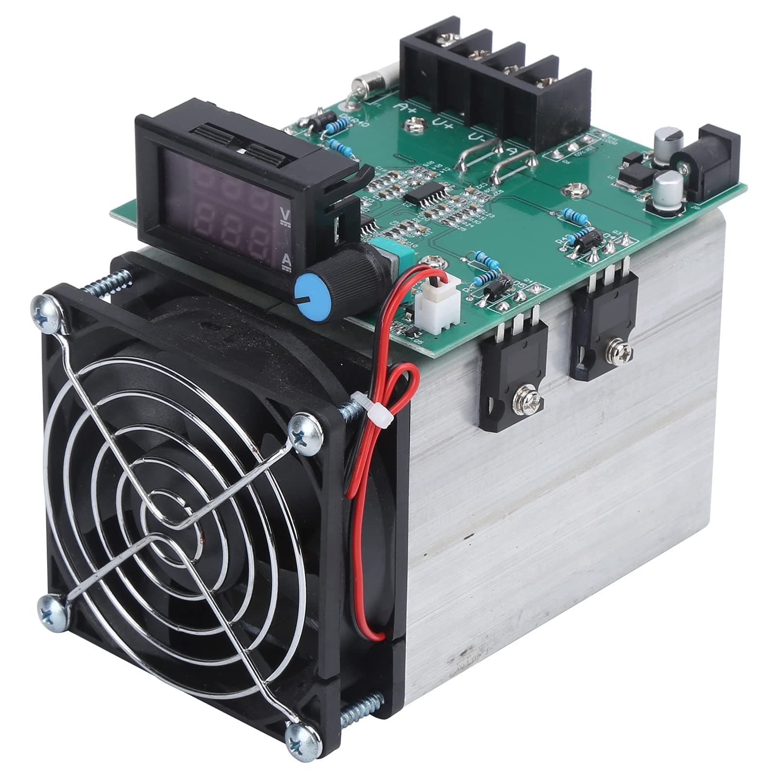 Electronic Load Tester, DC 12V 250W Electronic Load Test Module Digital Professional for Air Cooling Device