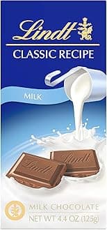 Lindt Classic Recipe Milk Chocolate Bar, 4.4 Ounce, Packaging May Vary